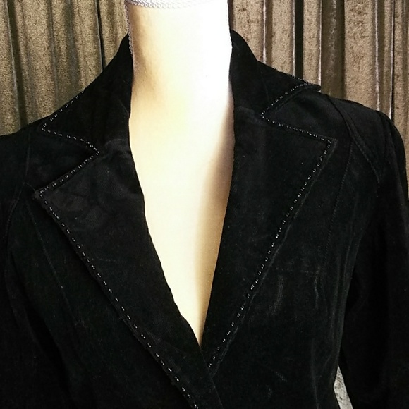 Misha Black Corduroy Jacket - Picture 2 of 8